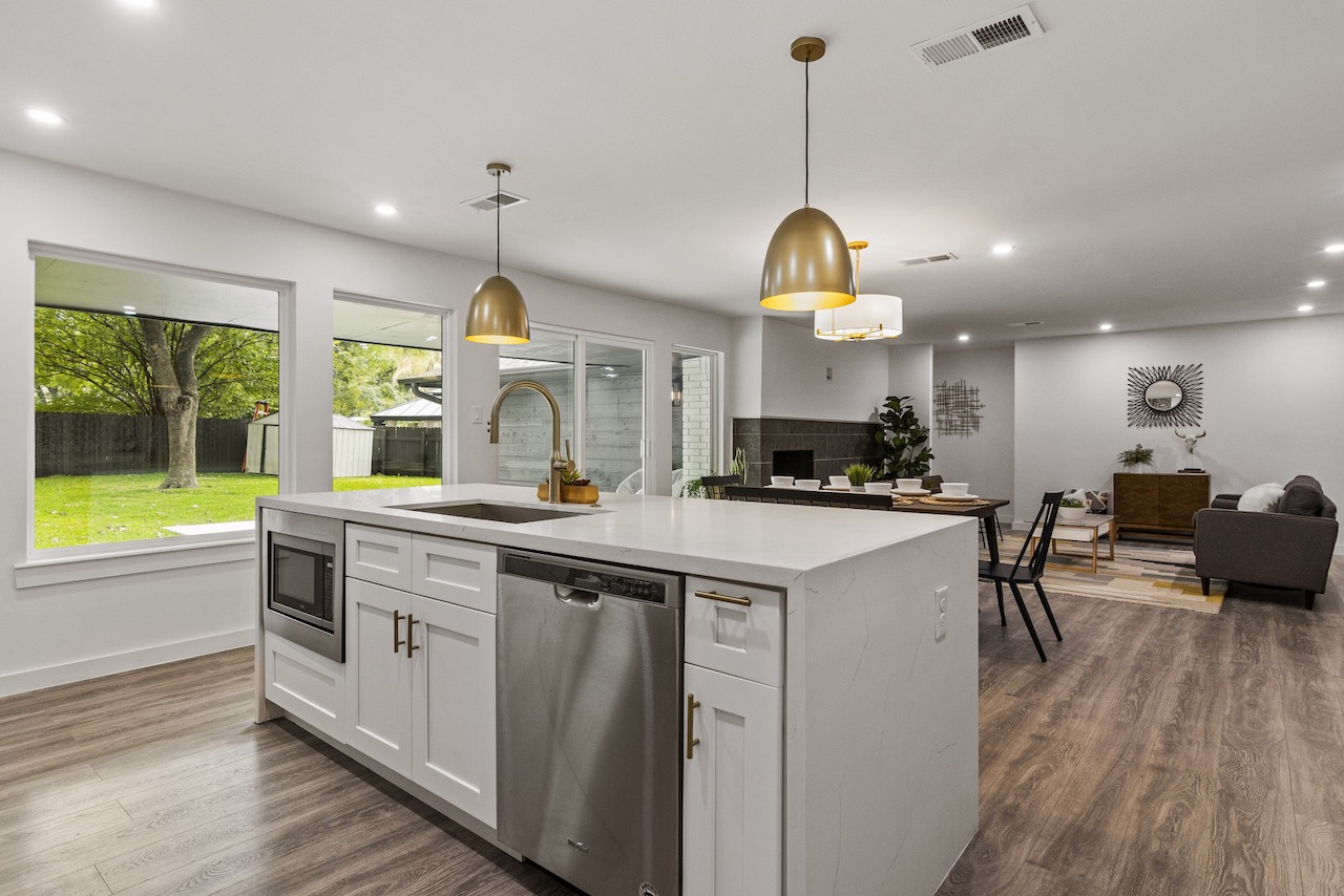Charlton, kitchen island, University Hills, East Austin, TX